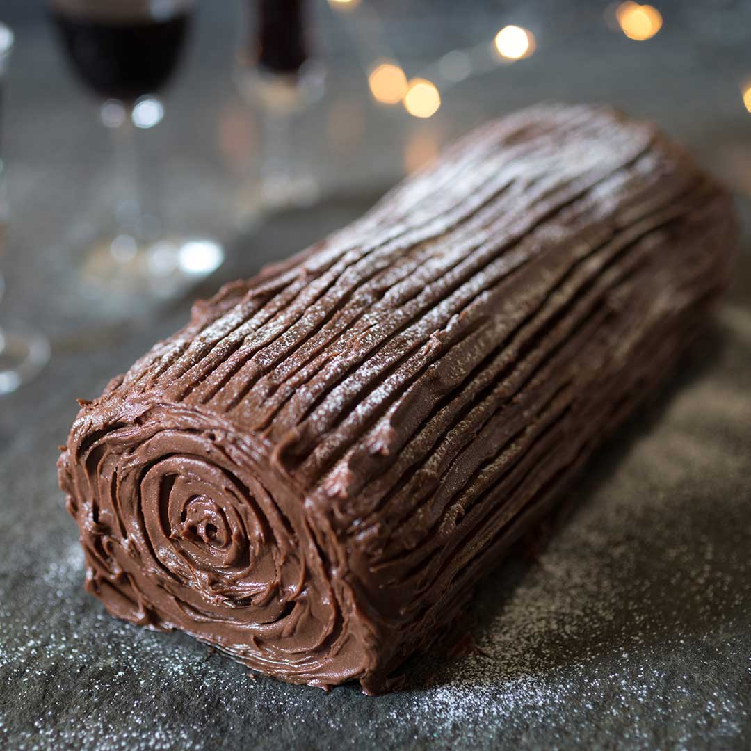 Classic Chocolate Yule Log Recipe